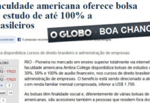 Em destaque: Ambra College na mídia