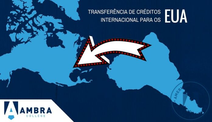 Transferindo créditos do Brasil para os Estados Unidos