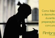 Como vencer a desmotivação enquanto estiver estudando para concursos
