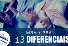 13 Diferenciais Incríveis de MBA no Brasil com Pós-Graduação Internacional MBA + PBA - 13 Diferenciais