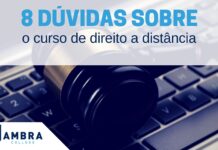 8 dúvidas sobre o curso de direito a distância