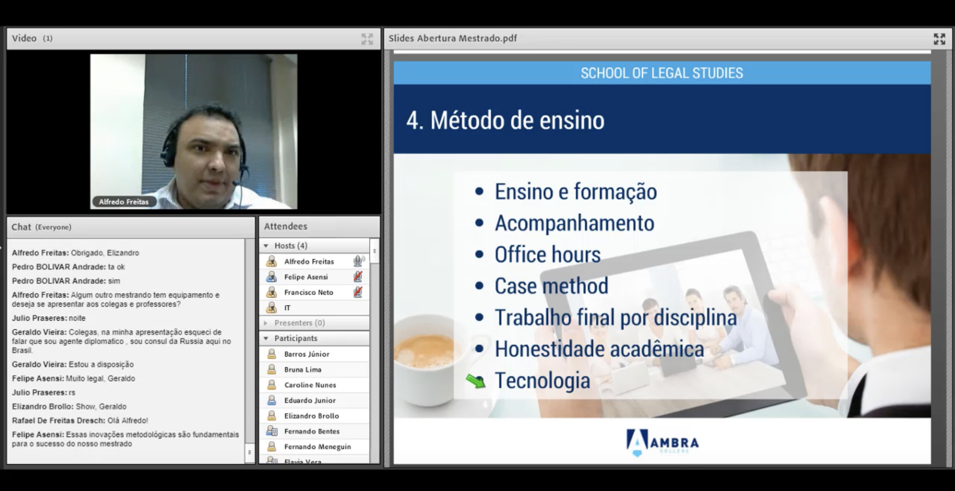 Mestrado a Distância, Mestrado Online e Semipresencial