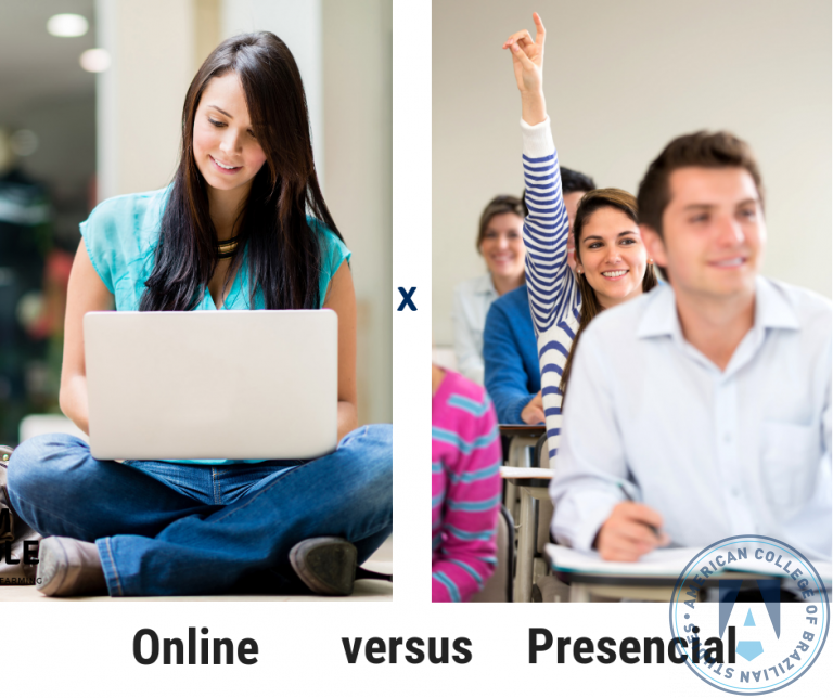 Educação presencial ou online?