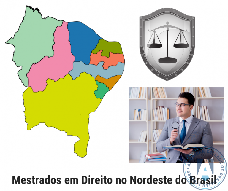Lista de 16 Programas de Mestrado em Direito no Nordeste do Brasil Lista de 16 Programas de Mestrado em Direito no Nordeste do Brasil