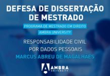 Defesa de Dissertação de Mestrado na Ambra University: Marcus Abreu de Magalhães